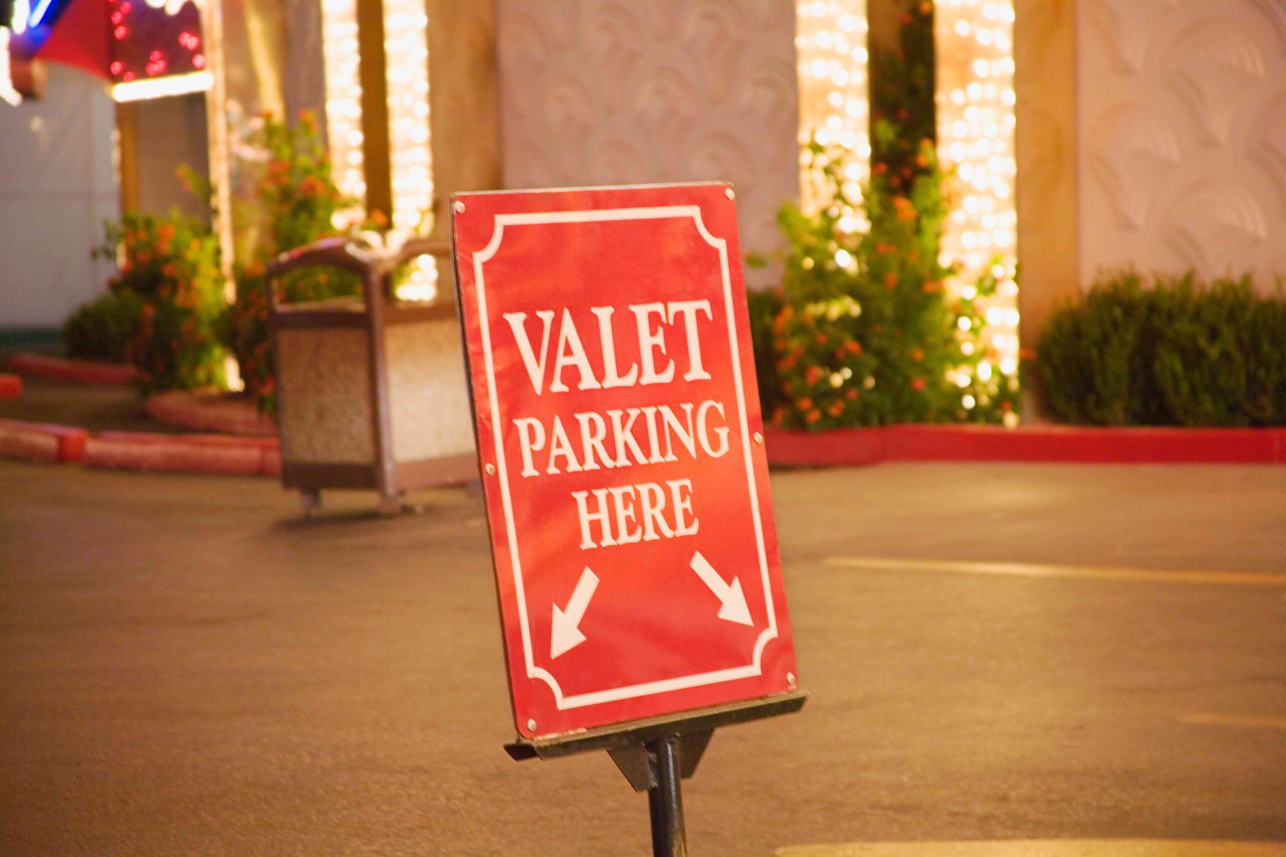 wedding or party valet parking in Dubai